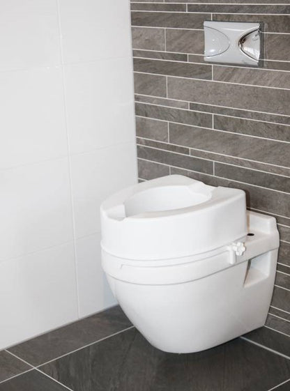 Atlantis Raised Toilet Seat with Lid - 10cm